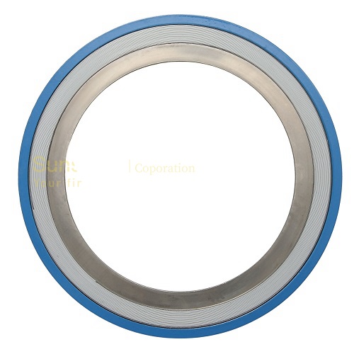 SS 304 avec remplissage PTFE Joint de plaie en spirale